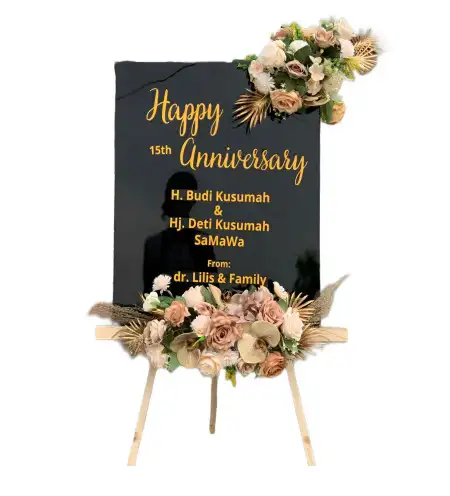 Papan Bunga Akrilik Parwata